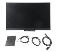 KIMISS Monitor Portátil 17.3in, 1600x900 Ángulo de Visión de 178 ° 300CD M2 Brillo de Pantalla Extensor de Computadora Portátil para Teléfono PC