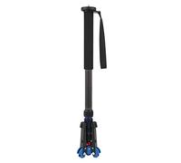 KIMISS Monopié de Fibra de Carbono para DSLR - C-222+M-1 Monopié Telescópico Portátil con de Bastón - Electrónica/Cámara y Fotografía/Trípodes/Monopiés