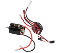 KIMISS Motor Cepillado 540 con ESC 360A y Enchufe en T para Coche 1/10 RC: Características de Alto par, Eficientes y Protectoras para un Rendimiento Mejorado (35T)