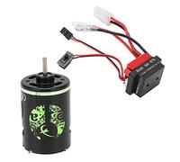 KIMISS Motor Cepillado 540 de Alta Torsión y bajo Nivel de Ruido con 360A ESC para RC SUV - Modo Dual y Protección de bajo Voltaje para un Rendimiento Mejorado (20T)