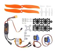 KIMISS Motor de Alto Rendimiento 2212 KV2200 40A XT60T ESC SG90 Servo 6035 Kit de Accesorios de Hélice para Aviones RC Alta Compatibilidad