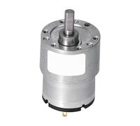 KIMISS Motor de Engranaje de Alto par Motor de Engranaje de Reducción de Velocidad CW CCW Motores de Alta Torsión para Automóviles DC 24V (35RPM)