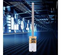 KIMISS Motor de Engranaje N20 de Alto Rendimiento Motor de Reducción de Velocidad de Tornillo de Avance M4x55 Mm Accesorio de Tornillo de Bola de 12 V Alta Compatibilidad (200RPM)