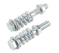 KIMISS Muelle de Escape M10x1.5 Kit de Tuerca de Perno de Resorte de Escape con Junta de reparación de Hardware Ajuste para Altima/Sentra