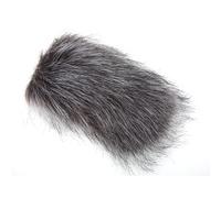 KIMISS Muff de Parabrisas de Micrófono Peludo Profesional Funda de Parabrisas Peluda de Micrófono de Piel Artificial Universal para Grabación y Transmisión Al Aire Libre