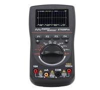 KIMISS Multímetro de Osciloscopio Portátil profesional: Dispositivo Portátil de Alta Velocidad de 50 Msps con Ancho de Banda de 10 MHz para Pruebas y Depuración de Campo