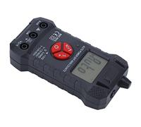 KIMISS Multímetro Digital de Rango Automático para Uso Doméstico, Automotriz e industrial: Voltímetro LCD Preciso con Detección sin y Luz LED