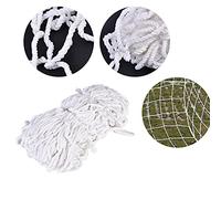 KIMISS Neta de Meta de Fútbol de 8x4 Pies | Entrenamiento de Fútbol de Polipropileno Liviano y Partidos de Reducción de | Fácil Configuración y Almacenamiento | Se Adapta a la Mayoría de los Marcos