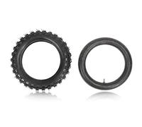 KIMISS Neumático Todoterreno de 2,5-10" Y Tubo Interior para Moto de Cross con Llanta de 10 Pulgadas Y Tubo Interior para Moto de Cross de 2,5/2,75-10
