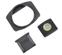 KIMISS Ocular y Visor D610 D7200 D750 D5500 - Cubierta de Zapata para Ocular y Juego de Niveles de Calibración