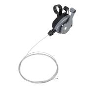 KIMISS Palanca de Cambios de Bicicleta con Pulgar Derecho para Pline Tline, Palanca de Cambios de Aleación de Aluminio de 5 Velocidades, 6 Velocidades, 7 para Bicicletas de Montaña y de Carretera