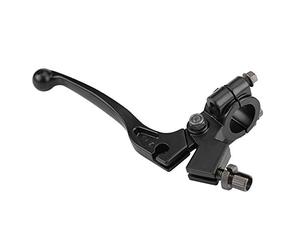 KIMISS Palanca de embrague plegable de 22mm (7/8in) con soporte para motos dirt pit de diseño ergonómico y ajustable