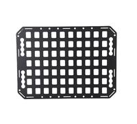 KIMISS Panel Molle para Plataforma de Camión Panel Lateral de Plataforma de Montaje de Aluminio 533 X 390 X 2 Mm con Ajuste de Riel en L Múltiples Orificios de Montaje Diseño de Bloqueo