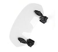 KIMISS Pantalla ra Universal para Moto, Ajustable en Altura, Protege del Viento, Compatible con la mayoría de Modelos, Accesorio Parabrisas
