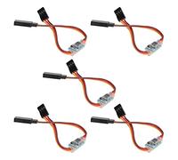 KIMISS Paquete de 5 Servo Inversor de Señal para Aviones RC Inversor de Rotación de Engranaje de Dirección Preciso Compatible con 3,6 V-24 V, 5A
