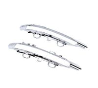 KIMISS Par de Embellecedores de Marco de Luz Antiniebla OEM 2218850774 Aptos para Clase S W221 2010-2013 (Electrochapado)