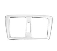 KIMISS Marco para rejilla de aire acondicionado trasero ABS cromado, compatible con 218i Gran Tourer F45 F46 2015-2018, cubierta decorativa para salidas de aire, diseño resistente y elegante