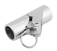 KIMISS Acoplamiento giratorio plegable para barco de acero inoxidable, conexión de tubo marino de 22mm, para sistemas de agua y combustible, fácil instalación