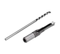 KIMISS Para taladro de madera, broca cuadrada de acero rápido de 10 mm, resistente al desgaste para carpintería y bricolaje