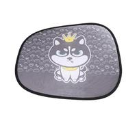 KIMISS Parasol para Ventana Lateral de Coche, Malla Transpirable de Doble Capa, Completo