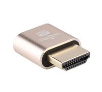 KIMISS Parodia de Tarjeta Gráfica, Carga VGA Camuflaje Analógico HD HDMI Pantalla de Bloqueo Falsa Pantalla Virtual