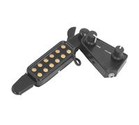 KIMISS Pastilla Magnética Woody para Guitarra Acústica, Pastilla de Guitarra Acústica con Control de Volumen y Tono Ajustable