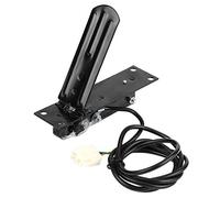 KIMISS Pedal acelerador pie 250W 24V para scooter eléctrico, control de velocidad y freno, pedal de aceleración y frenado, compatible con motos eléctricas