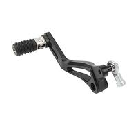KIMISS Pedal de palanca de cambios plegable de aluminio CNC, palanca de cambios ajustable, palanca de cambios plegable, pedal de cambio de punta plegable para Ninja 400 Z400 (negro)