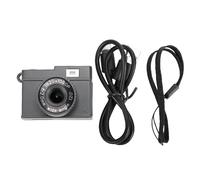 KIMISS Pequeña Cámara Digital con Lente Gran Angular para Viajes, Aventuras Al Aire Libre y Estética Retro con Cámara Pequeña, Portale CAM, Fotografía Digital Compacta (Grey)