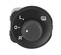 KIMISS Perilla de Control de interruptor de espejo lateral, interruptor de espejo de puerta lateral del conductor delantero apto para Octavia en MK2 1Z 2004-2013 1Z0 959 565A