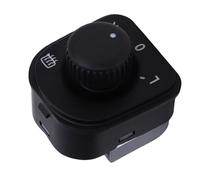 KIMISS Perilla del Interruptor de Control del Espejo 1K0959565K para MK5 MK6 2006-2013, Ajuste del Espejo Retrovisor del Lado Izquierdo del Conductor, Perilla Electrónica Duradera de la Puerta