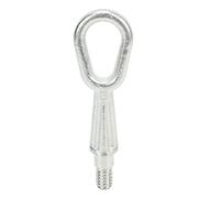 KIMISS Perno de Gancho de Remolque, Gancho de Bisagra de Ojo de Remolque 72157070643 Reemplazo para 1 3 5 7 X5 X3 Series E60 E61 E65 E70 E87 E90 E91