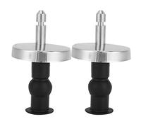 KIMISS Perno de Tuercas Superiores de Goma Expandibles para Inodoro, Pernos de Bisagra de Inodoro para Baño, Tornillos, Accesorios de Fijación, Bisagras de Repuesto Duraderas