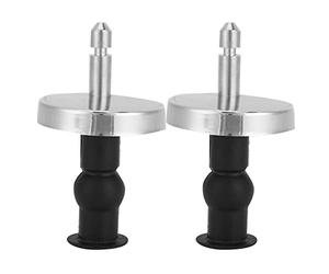KIMISS Perno de Tuercas Superiores de Goma Expandibles para Inodoro, Pernos de Bisagra de Inodoro para Baño, Tornillos, Accesorios de Fijación, Bisagras de Repuesto Duraderas