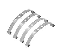 KIMISS Piezas de Accesorios de Amortiguador RC, Suspensión de Ballesta Aleación de Aluminio Sistemas de Línea de Transmisión de Planta Eléctrica Incluye Barra Apta para Automóvil WPL B4 24 1 16 para