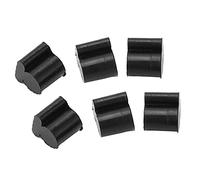 KIMISS Piezas de Repuesto de Válvula de Trompeta + 7 Piezas de Almohadilla de Goma de Pistón de Bocina, Válvula Giratoria de Ruido para Tuba Eufónica con Pelo Pequeño + Accesorios Duraderos para