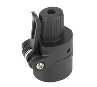 KIMISS Piezas de Repuesto para Patinete Eléctrico, Base de Poste Plegable, Repuesto de Aleación de Aluminio Negro para Patinete M365 (Negro)