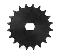 KIMISS Piñón de Acero Al Carbono con Engranaje de Piñón de Motor de Cadena 428 para Motores de Engranajes MY1020 MY1012 ZXF1122 | Agujero Interior 12x17mm | Accesorio Confiable para Scooters (20T)