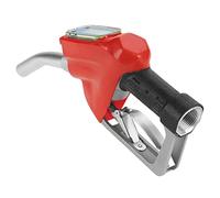 KIMISS Pistola de combustible digital con medidor de flujo, para gasolina y aceite, boquilla de repostaje precisa y ergonómica, diseño resistente