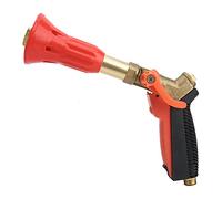 KIMISS Pistola Rociadora de Metal Ajustable + Rociador de Manguera Agrícola de Alta Presión Cabezal Rociador de Jardín Herramienta de Riego por Aspersión de árboles + Boquilla de Agua de Alta Presión