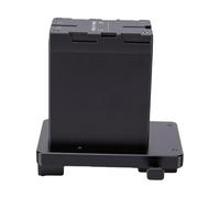 KIMISS Placa Adaptadora de Batería Ficticia V Mount con Protección contra Sobretensión para Videocámara PXWX280, FX6, FS5, Z280, Conector de Alimentación Externa