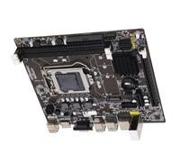 KIMISS Placa Base DDR3 B75M 16G de Memoria con VGA, Soporte 1155 Pines I3 I5 I7 Procesador Componentes de Computadora 2 100M Interfaz de Red Energía Estable Juegos para Núcleo