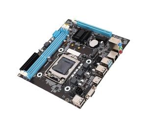 KIMISS Placa Base H81 Gaming, para Core i5/i7, DDR3 Dual Channel, Slot M.2 NVMe, SATA 6Gb/s, Micro ATX, Compatible con Xeon E3