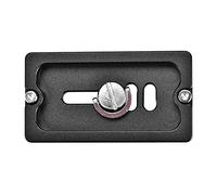 KIMISS Placa de Liberación Rápida, con Montaje de Tornillo de 1,4 Pulgadas para Accesorios Arca PU70 Trípode Universal Benro Monopod Cabeza Esférica Cámara SLR Adaptador de Abrazadera de 50 Mm (PU70)