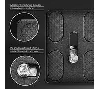 KIMISS Placa de Liberación Rápida, con Montaje de Tornillo de 1,4 Pulgadas para Accesorios Arca PU70 Trípode Universal Benro Monopod Cabeza Esférica Cámara SLR Adaptador de Abrazadera de 50 Mm (PU50)