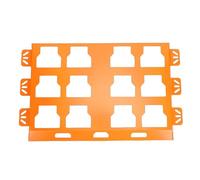 KIMISS Placa de Montaje Packout para Cajas de Herramientas - Compatible con Montaje en Pared y Piso, Acero de Aleación de Alta Resistencia