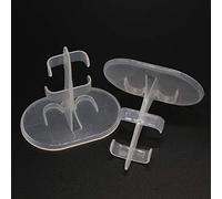 KIMISS PNORES DE Mull 5/10 PCS: Soportes DE Pantalla DE Plástico para Muñecas DE 18-30 Cm, Tenedores Ideales para Muñecas Coleccionables, Diseño Resistente y DE Ahorro DE Espacio (285)