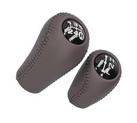 KIMISS Pomo de Manual de 5 Velocidades para // 33504-20120-C0, Elegante Palanca de Cambios con Agarre Cómodo (A (marrón))