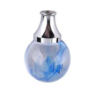 KIMISS Pomo de Palanca de Cambios Estilo con 3 Adaptadores Cabezal de Palanca de Cambios en Forma de Bola Redonda para Vehículos con Transmisión Automática Manual - Pomo de de de Bola Redondo (BLUE)