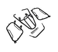 KIMISS Portaequipajes Trasero para Moto Electrica SurRon Ultra Bee, Acero | Soporte Lateral para Bolsa con Diseño Hueco, Acabado Negro Mate Arenado, Soporte de Pasajero, Portaequipaje Trasero